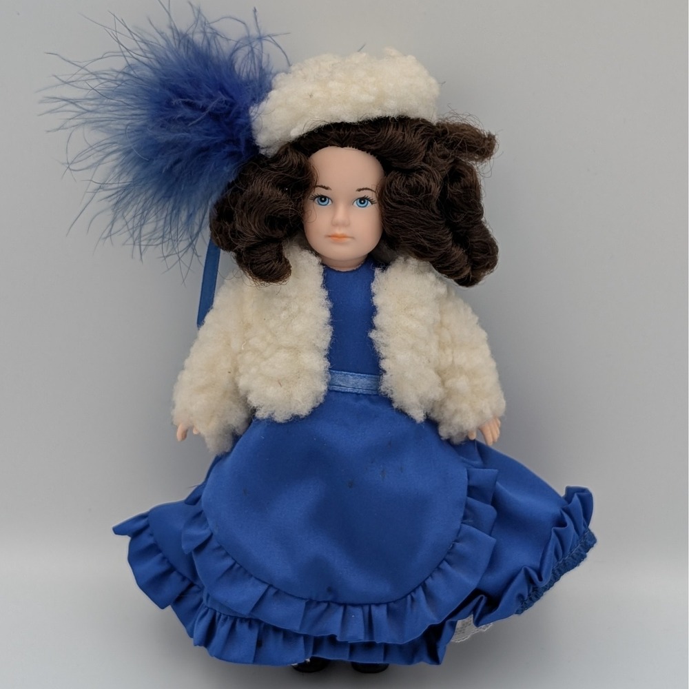 World Doll Bonnie Blue Butler Gone With The Wind Movie Greats Blue Dress 8"